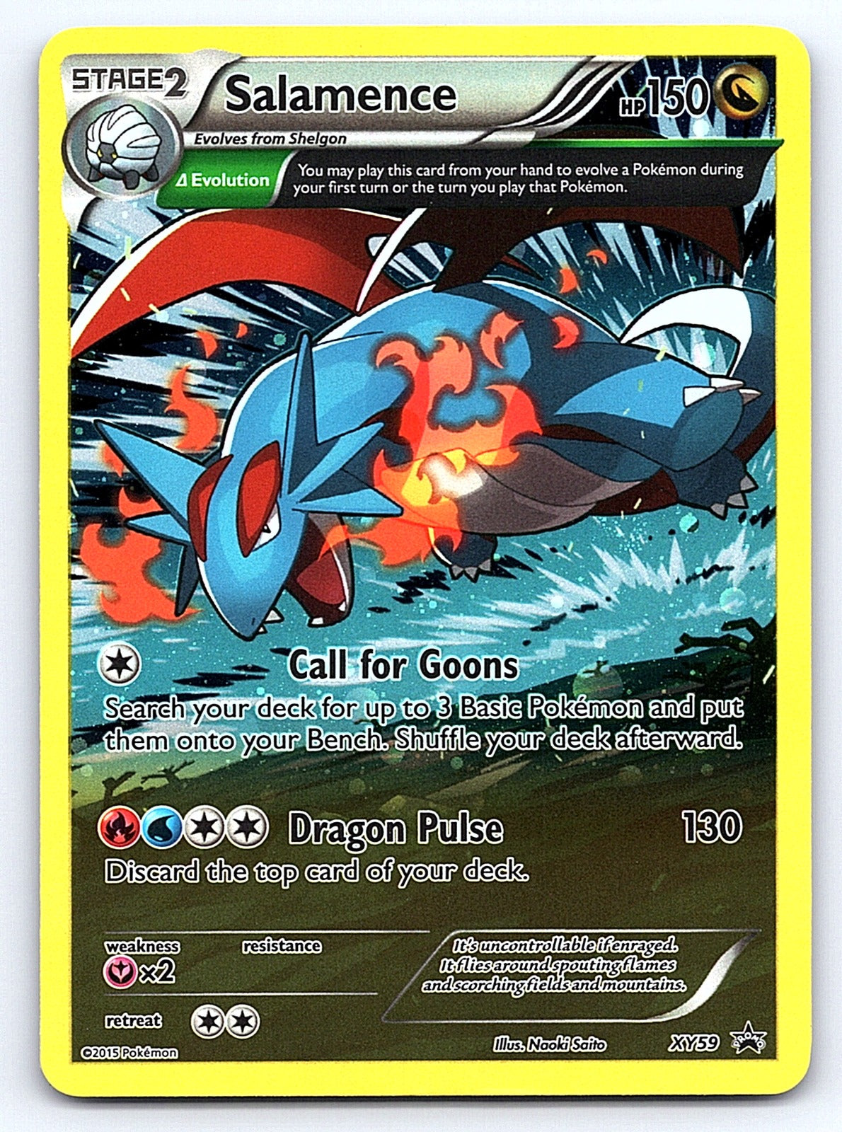Salamence - XY59 – XY Promos