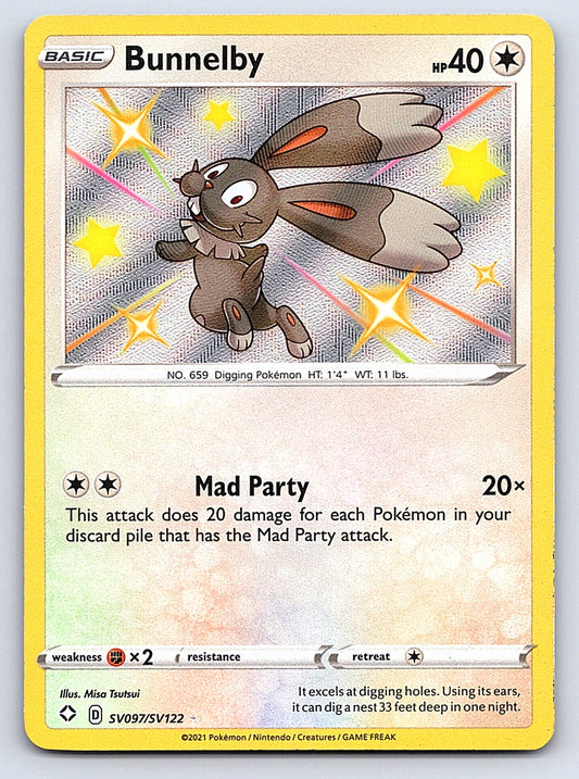 Bunnelby SV097/SV122 – Shining Fates: Shiny Vault