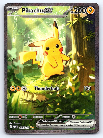 Pikachu ex - 276/217 – ME: Ascended Heroes