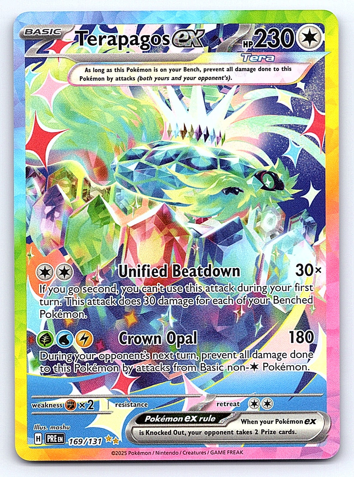 Terapagos ex 169/131 – SV: Prismatic Evolutions