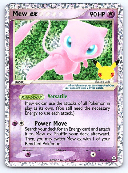 Mew ex 88/92 – Celebrations: Classic Collection