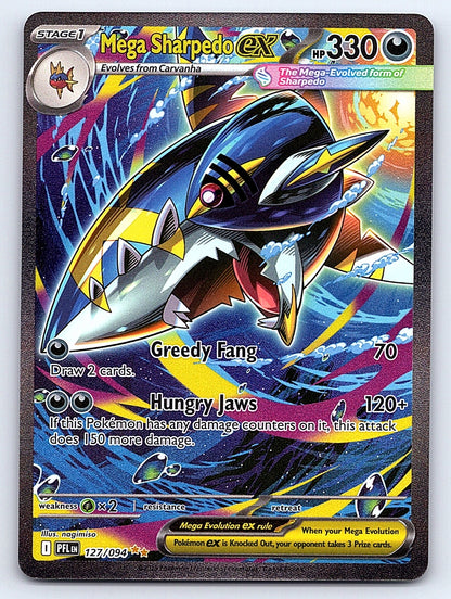 Mega Sharpedo ex 127/094 – ME02: Phantasmal Flames