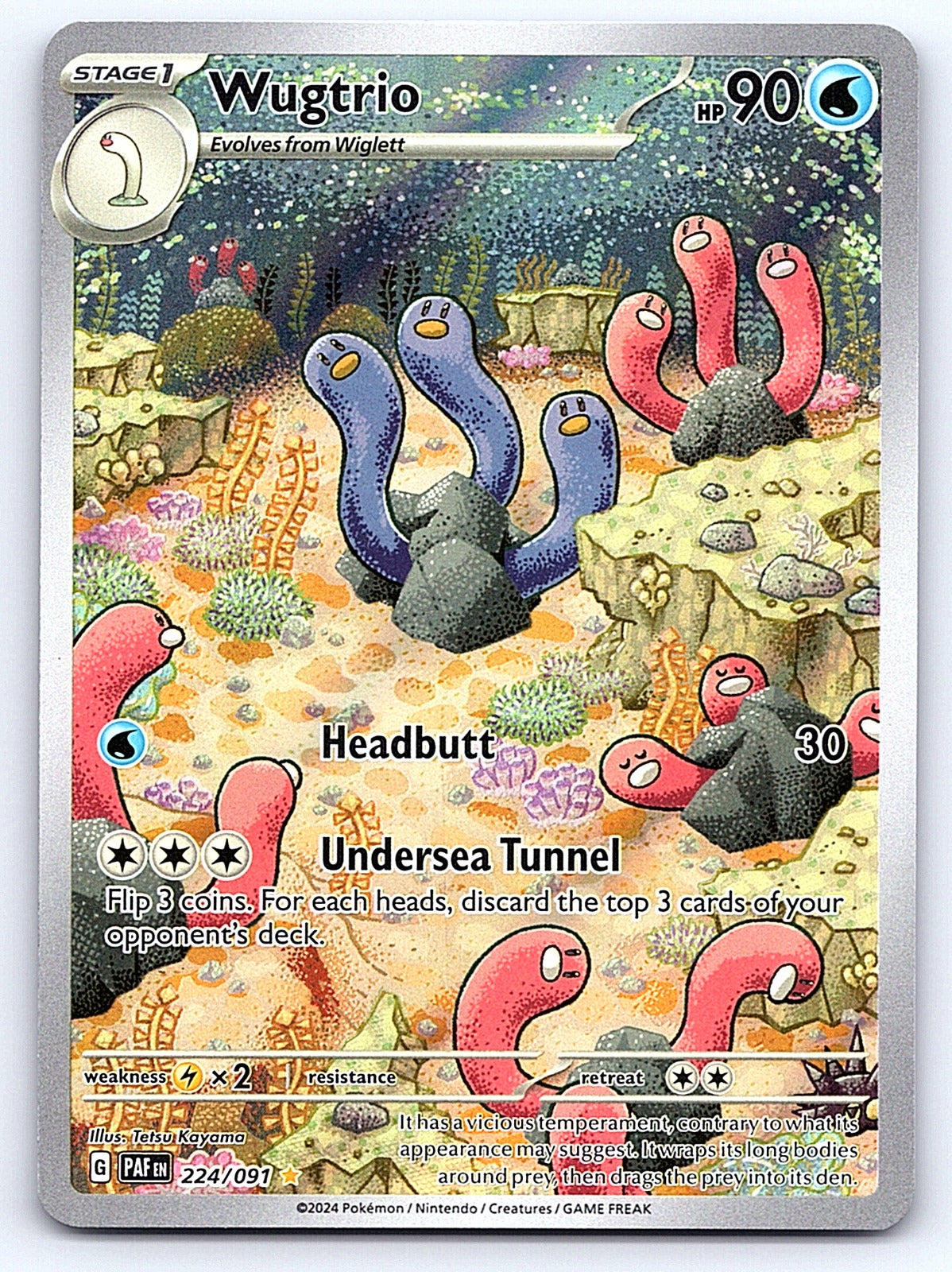 Wugtrio 224/091 – SV: Paldean Fates