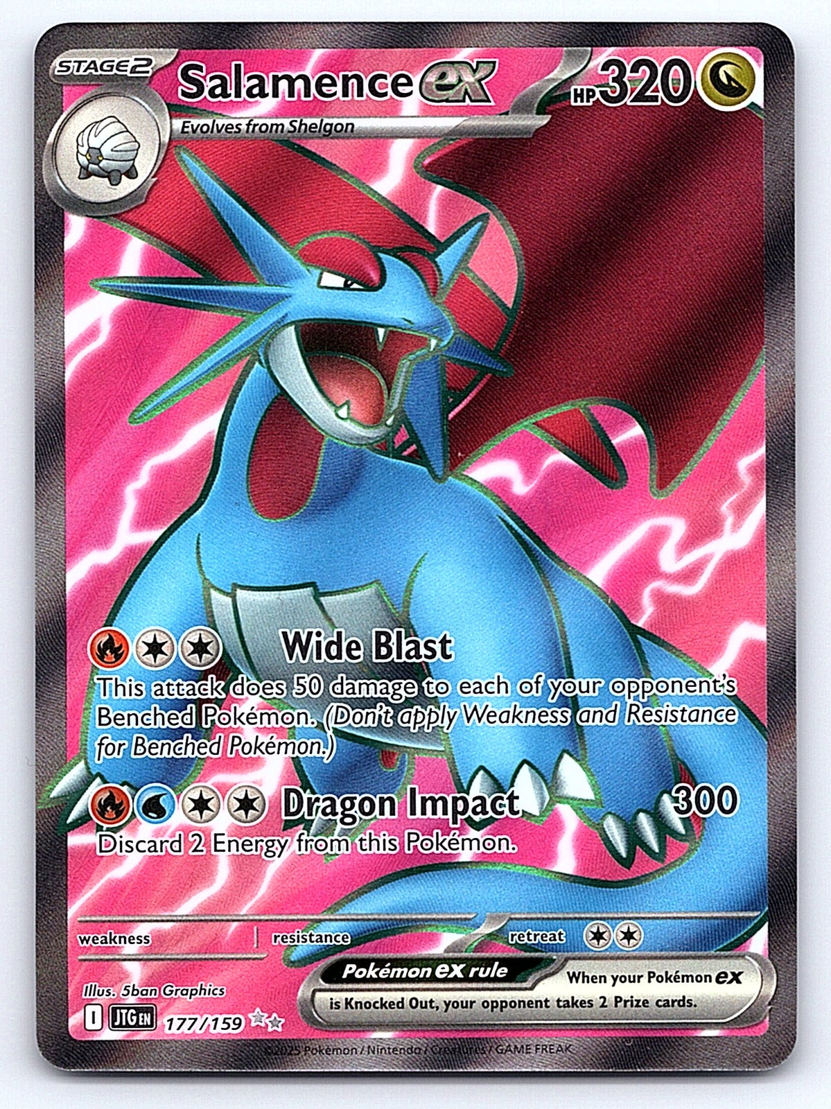 Salamence ex 177/159 – SV09: Journey Together