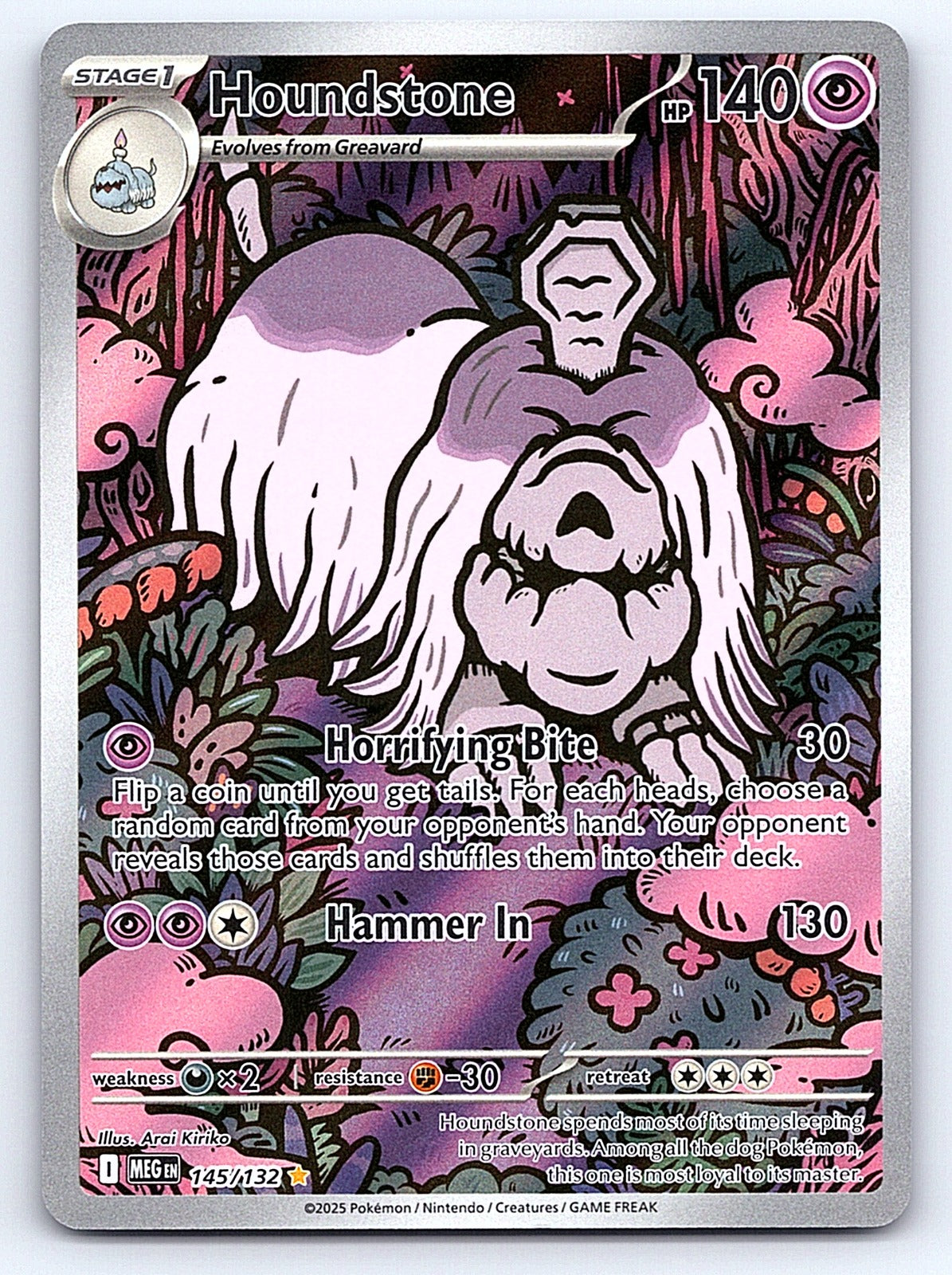 Houndstone 145/132 – ME01: Mega Evolution