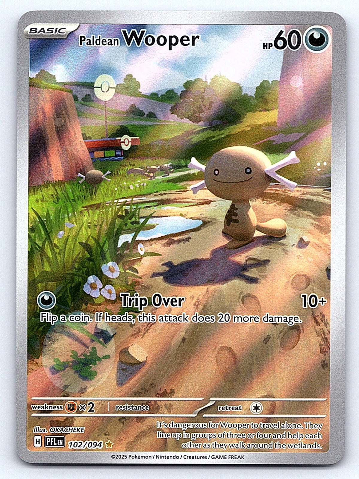 Paldean Wooper 102/094 – ME02: Phantasmal Flames