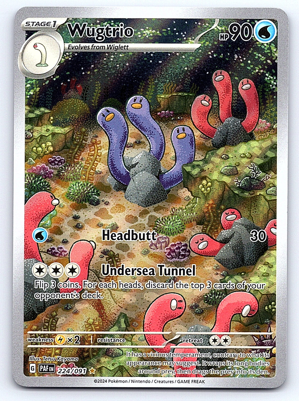 Wugtrio 224/091 – SV: Paldean Fates