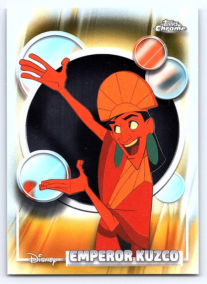 Emperor Kuzco #17 Base — Topps Chrome Disney