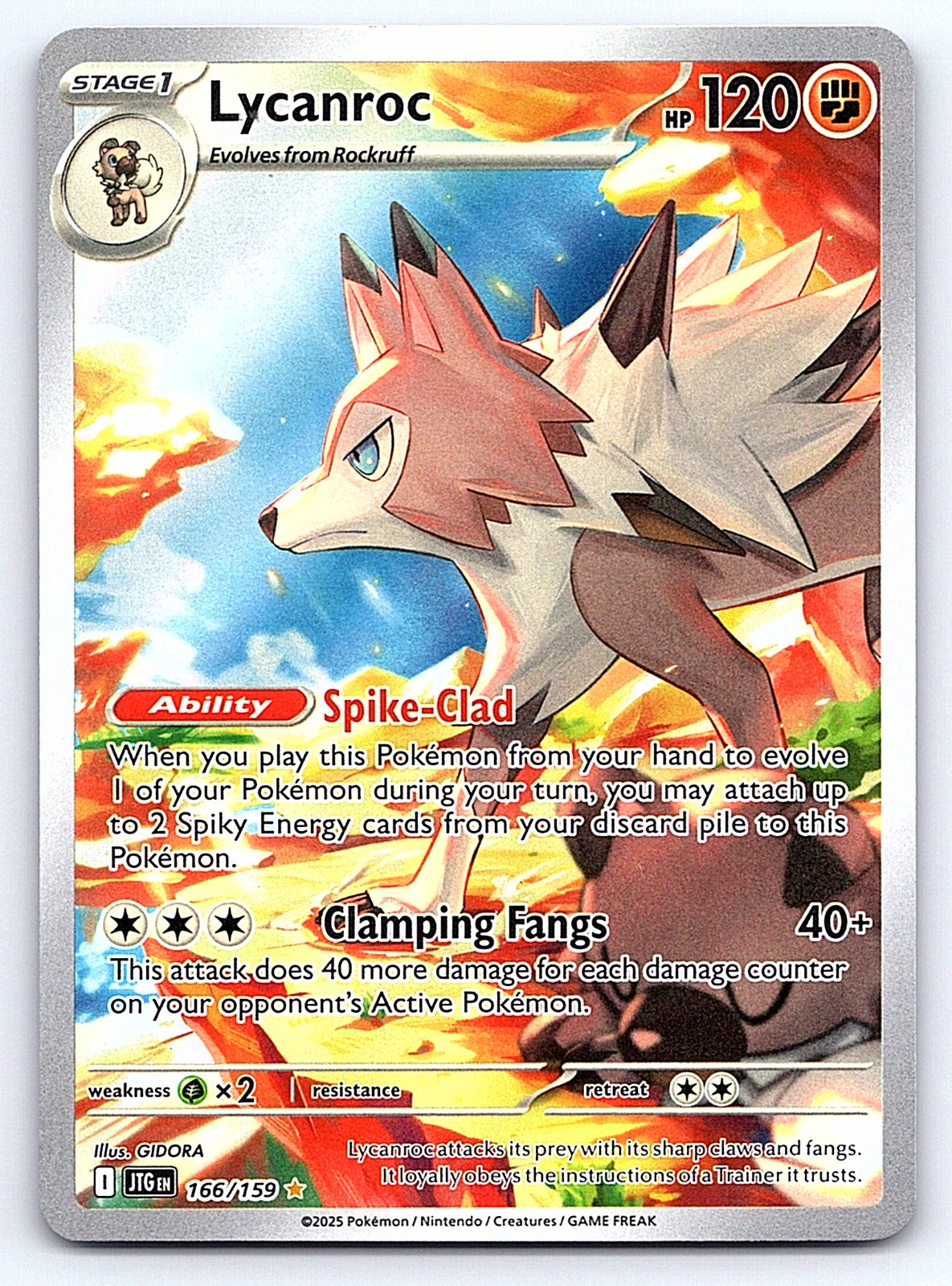 Lycanroc 166/159 – SV09: Journey Together