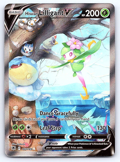 Hisuian Lilligant V (Alternate Full Art) 163/189 – SWSH10: Astral Radiance