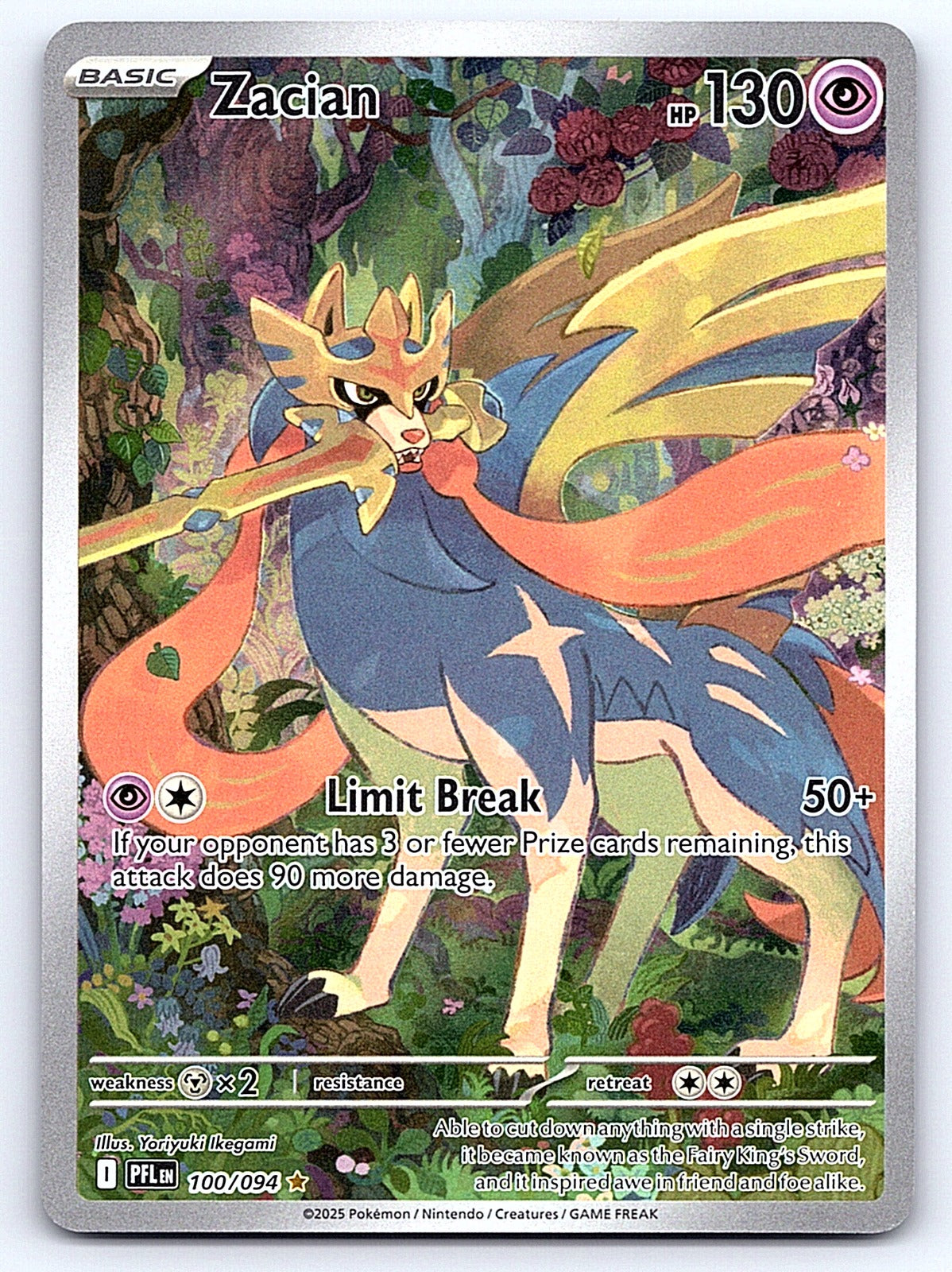 Zacian 100/094 – ME02: Phantasmal Flames