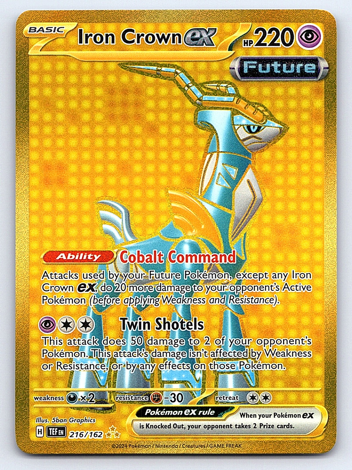 Iron Crown ex 216/162 – SV05: Temporal Forces