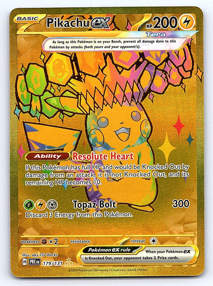 Pikachu ex 179/131 – SV: Prismatic Evolutions