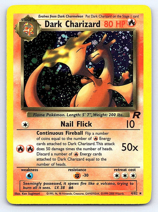 Dark Charizard (4) 04/82 – Team Rocket