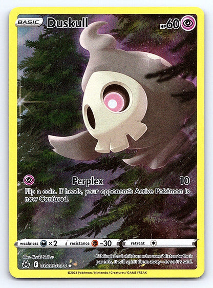 Duskull GG28/GG70 – SWSH: Crown Zenith: Galarian Gallery
