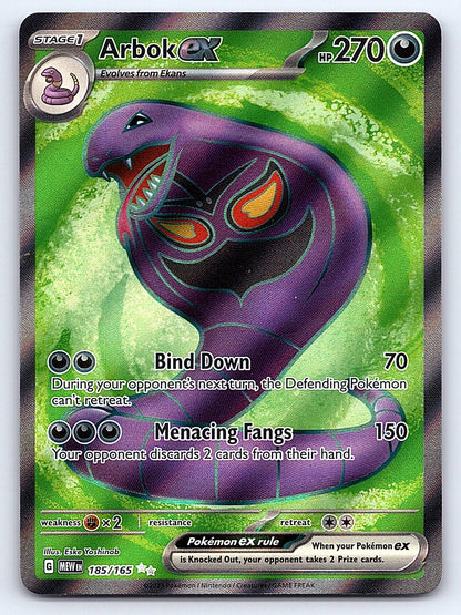 Arbok ex 185/165 – SV: Scarlet & Violet 151