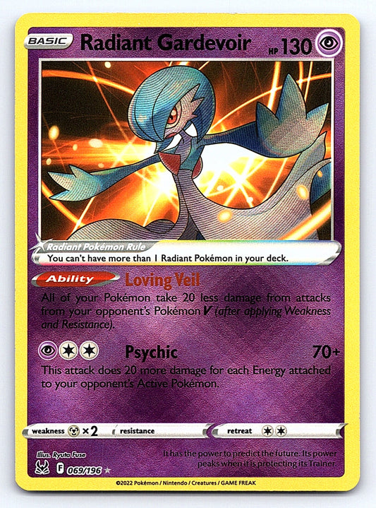 Radiant Gardevoir 069/196 – SWSH11: Lost Origin