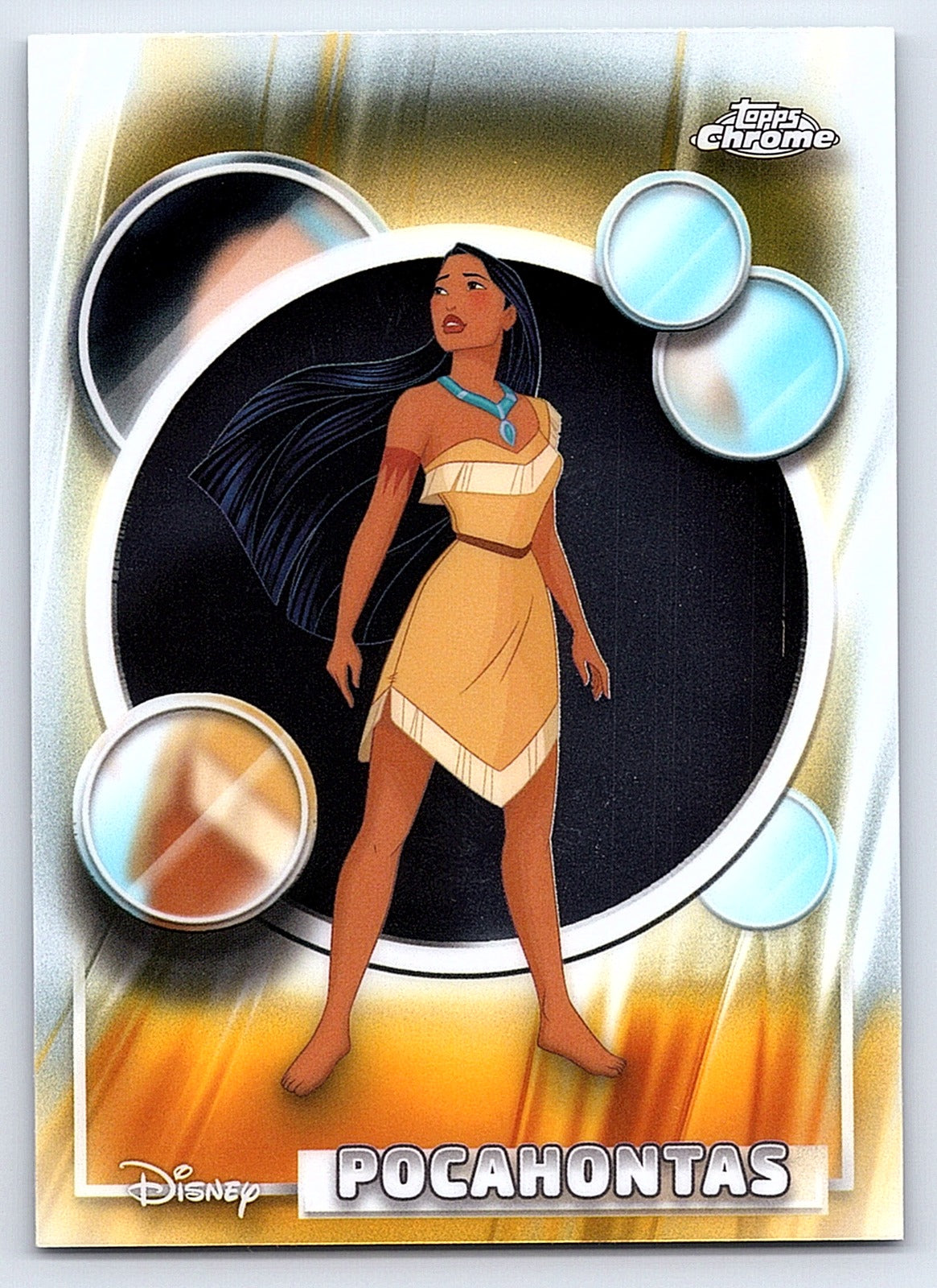 Pocahontas #157 Base — Topps Chrome Disney