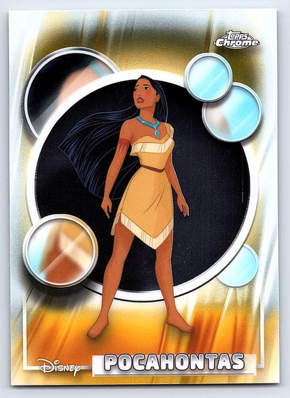 Pocahontas #157 Base — Topps Chrome Disney