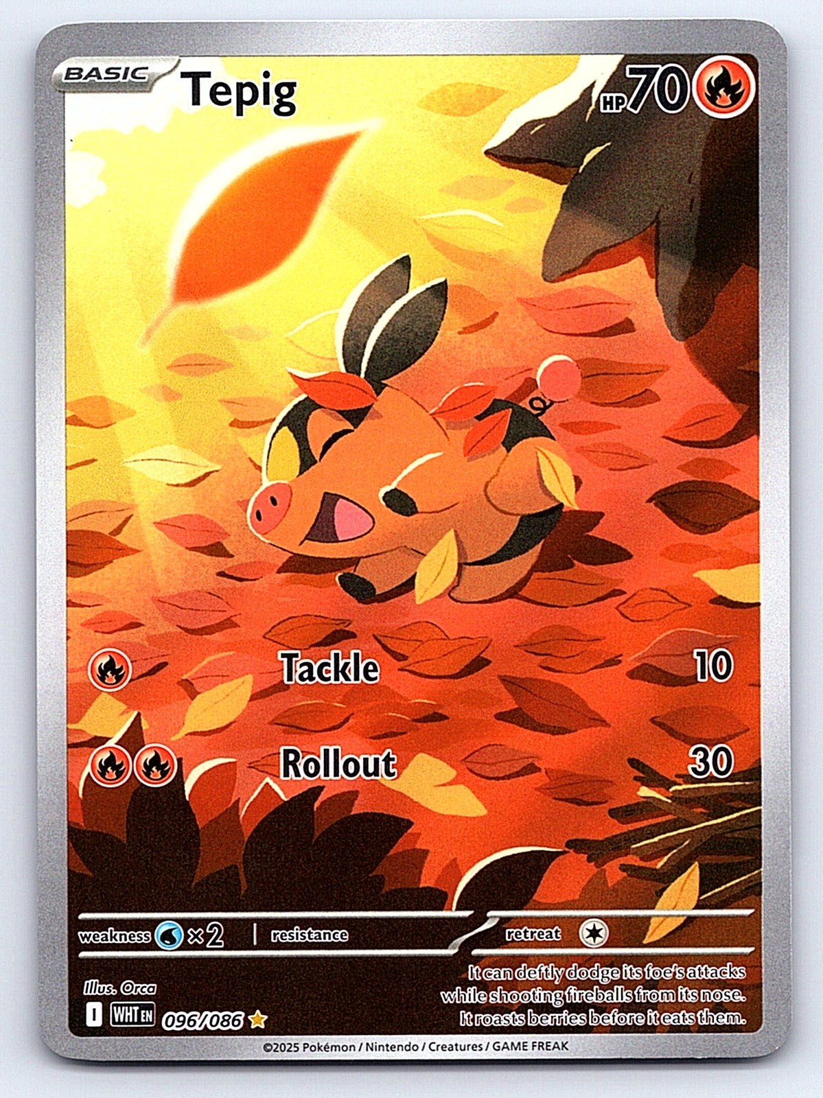 Tepig 096/086 – SV: White Flare