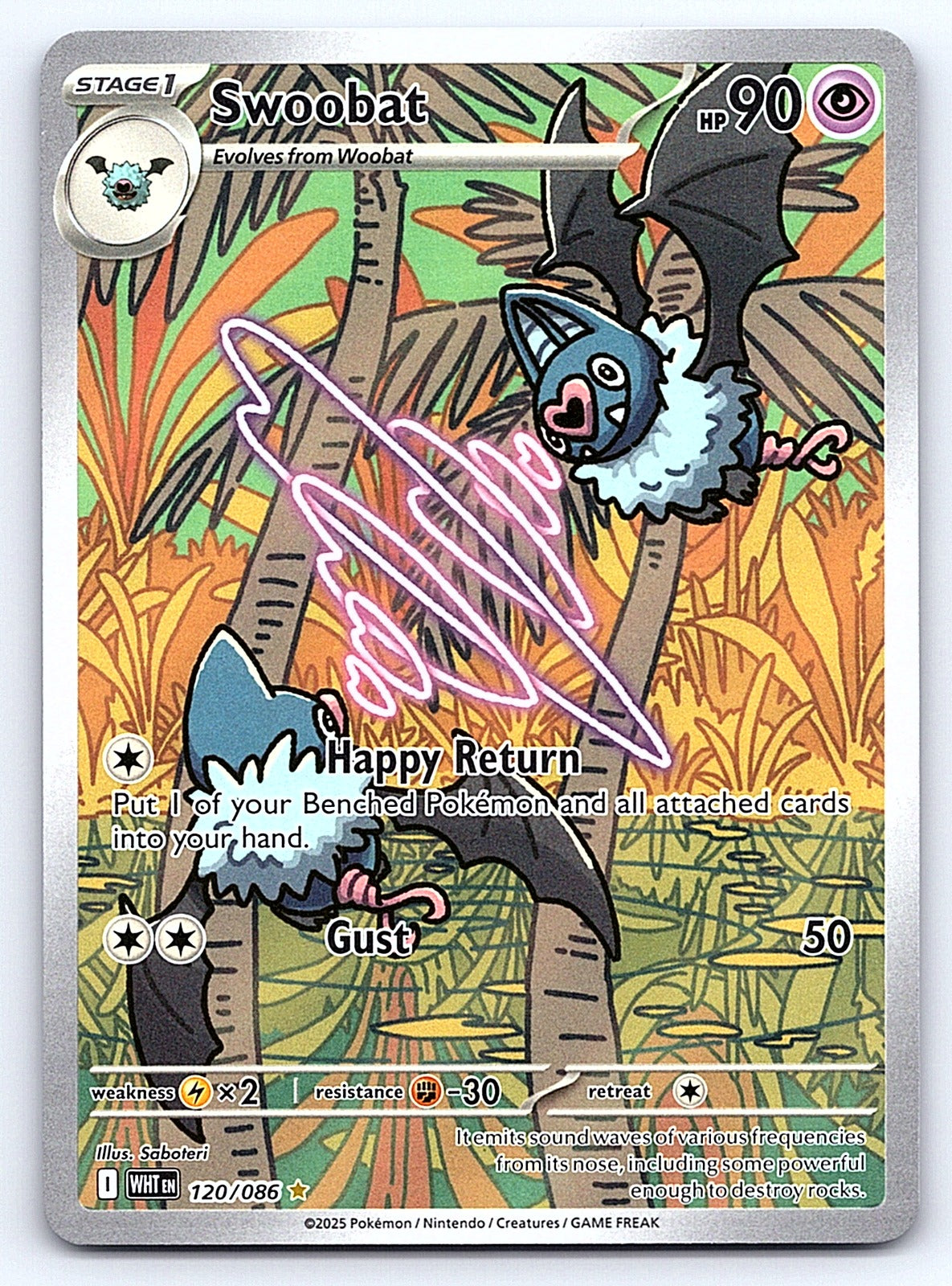 Swoobat 120/086 – SV: White Flare
