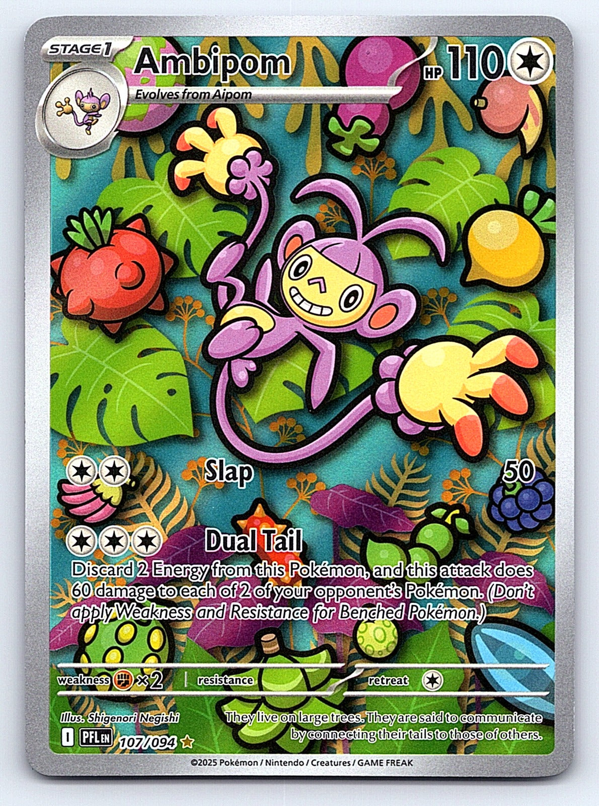 Ambipom 107/094 – ME02: Phantasmal Flames