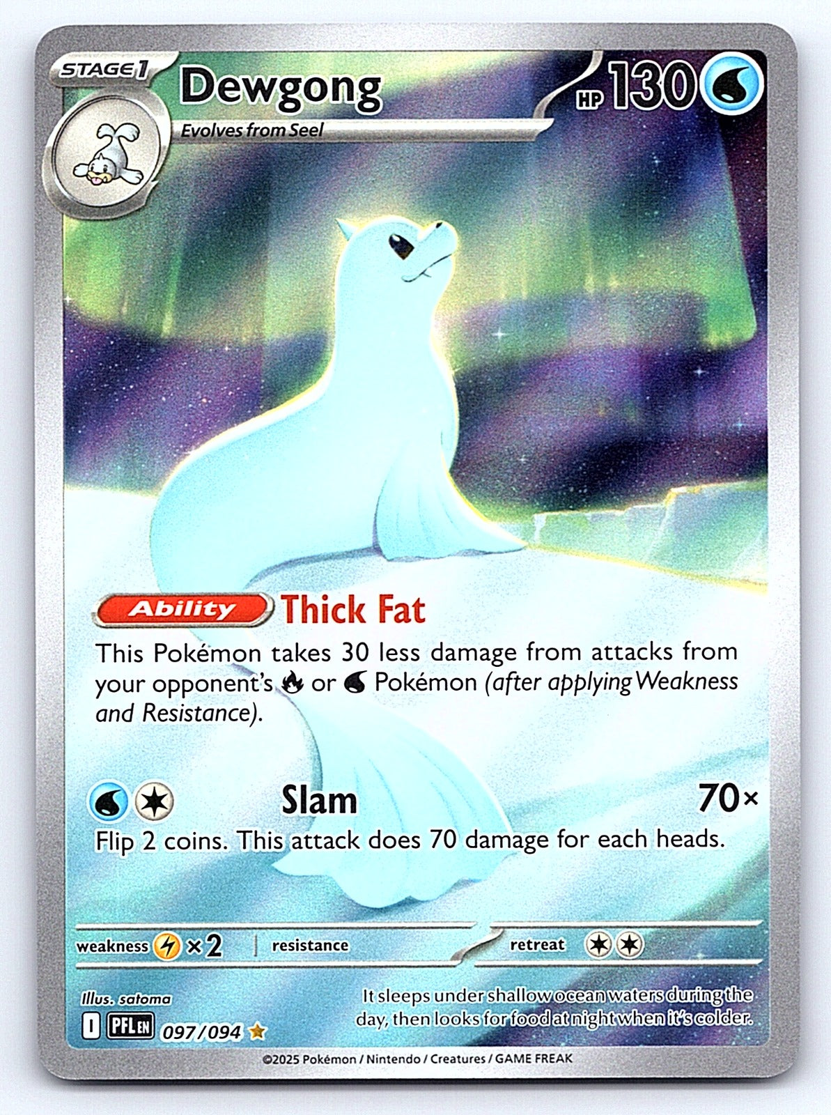 Dewgong 097/094 – ME02: Phantasmal Flames