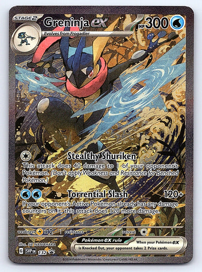 Greninja ex 132 – SV: Scarlet & Violet Promo Cards