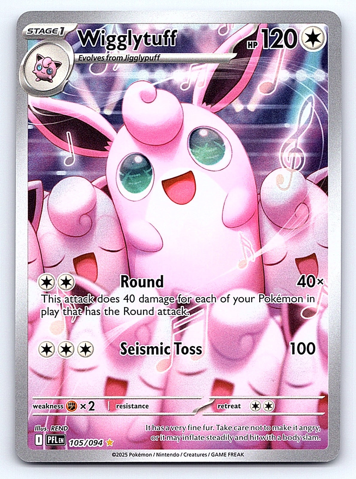 Wigglytuff 105/094 – ME02: Phantasmal Flames