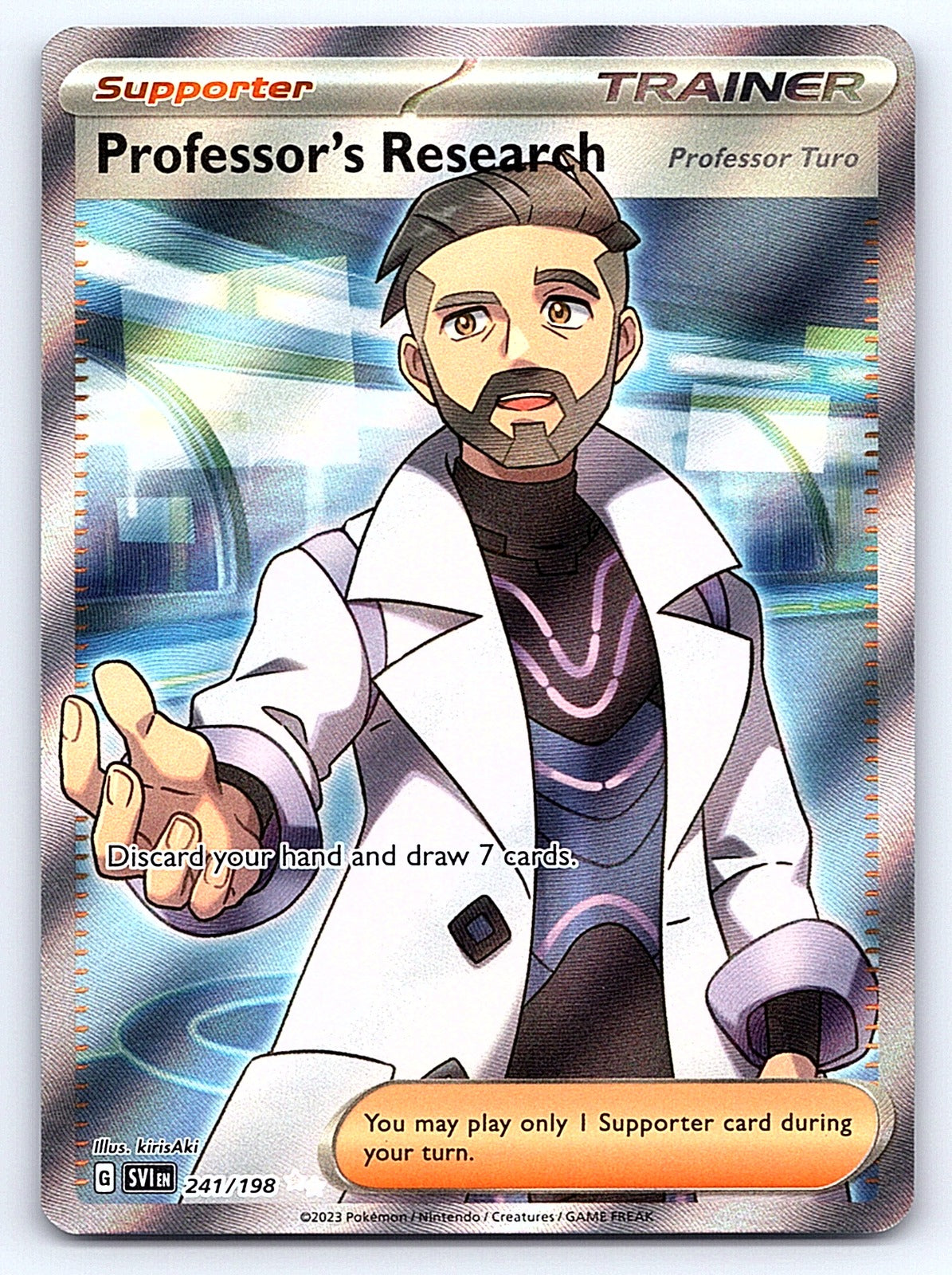Professor's Research [Professor Turo] 241/198 – SV01: Scarlet & Violet Base Set
