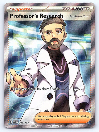 Professor's Research [Professor Turo] 241/198 – SV01: Scarlet & Violet Base Set