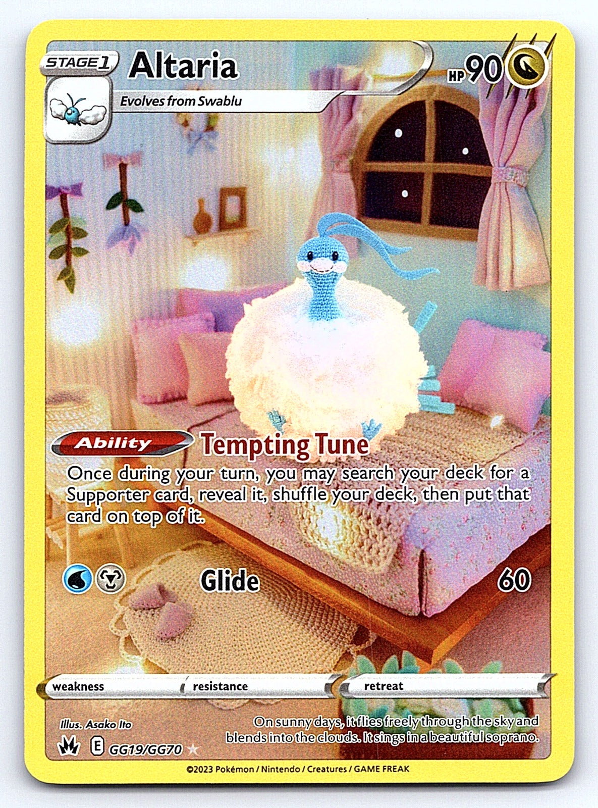 Altaria GG19/GG70 – SWSH: Crown Zenith: Galarian Gallery
