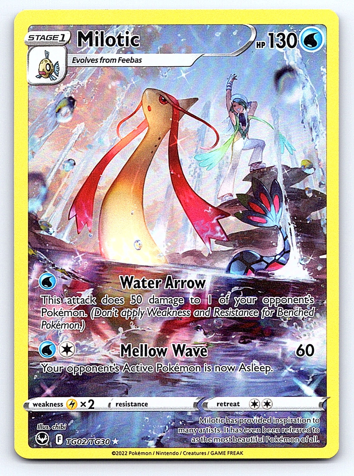 Milotic TG02/TG30 – SWSH12: Silver Tempest Trainer Gallery