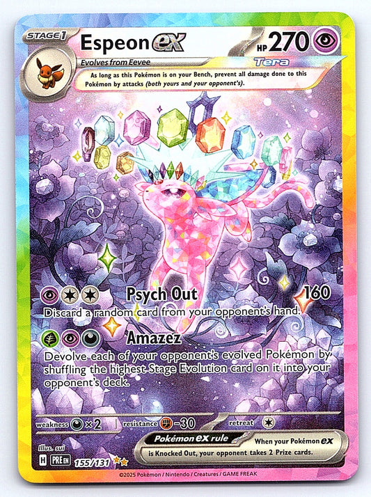 Espeon ex 155/131 – SV: Prismatic Evolutions