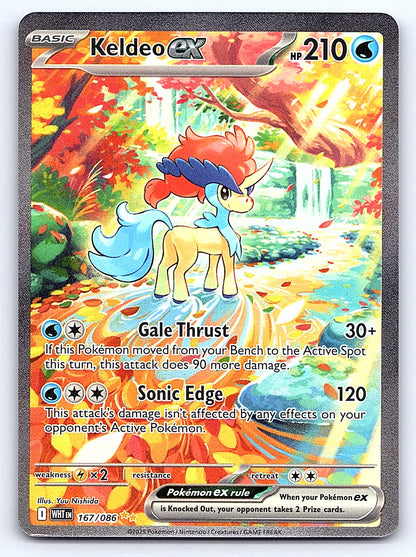 Keldeo ex 167/086 – SV: White Flare