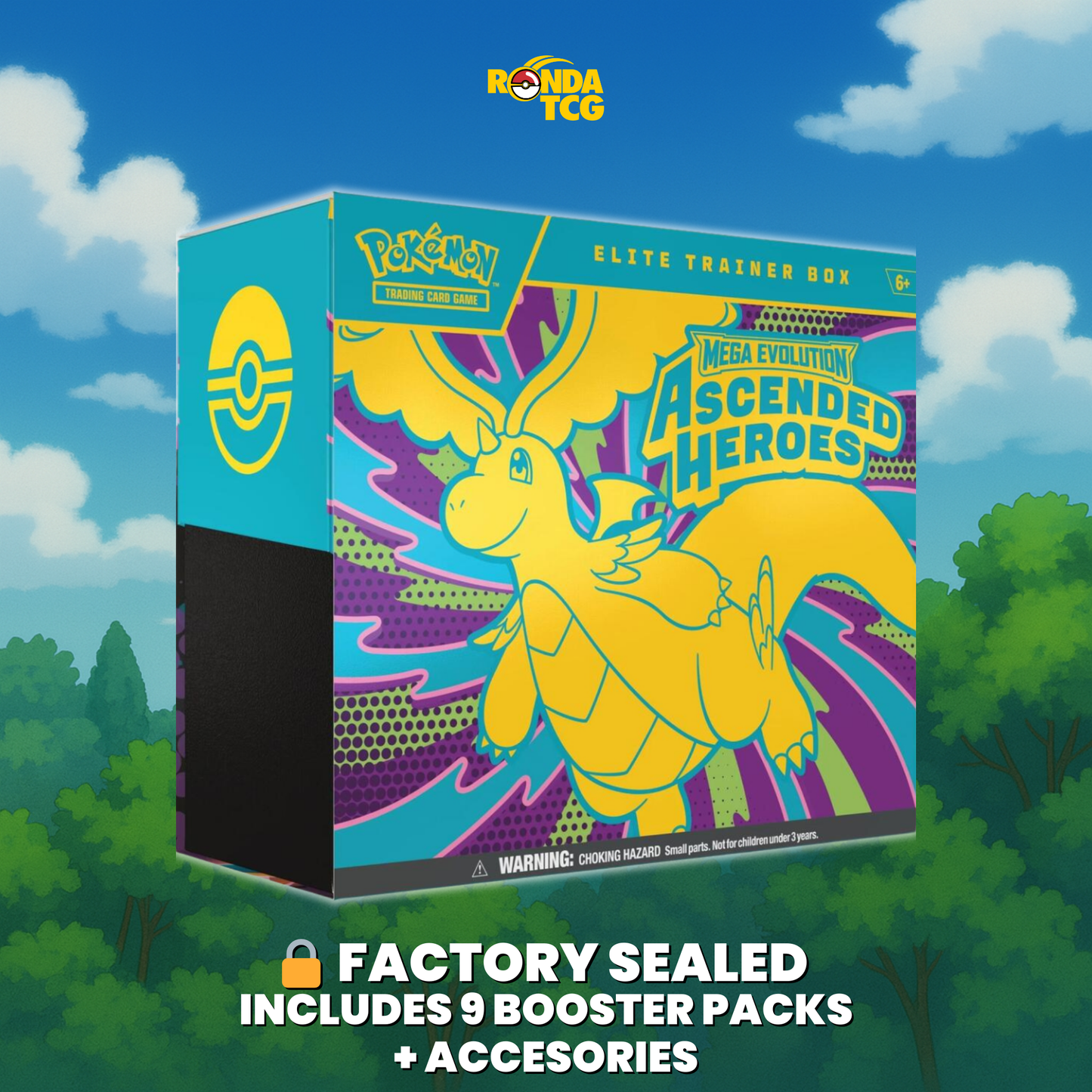Ascended Heroes Elite Trainer Box - ME: Ascended Heroes
