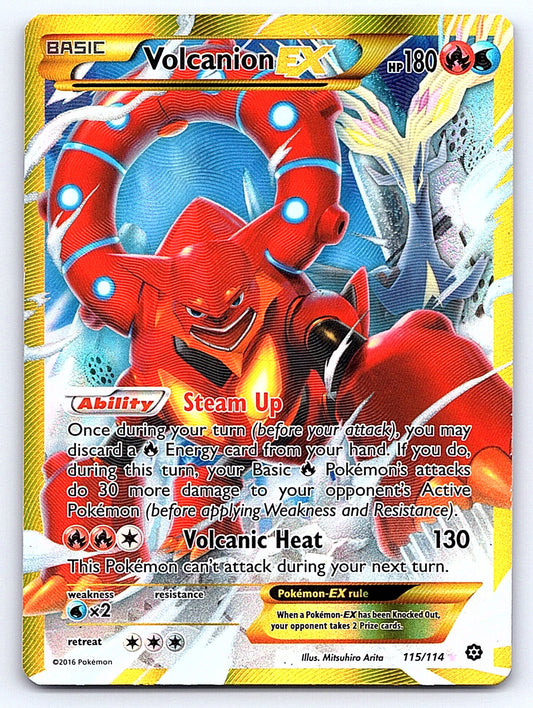 Volcanion EX (Secret) 115/114 – XY - Steam Siege