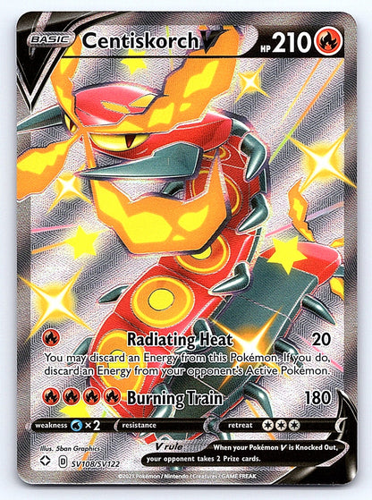 Centiskorch V SV108/SV122 – Shining Fates: Shiny Vault
