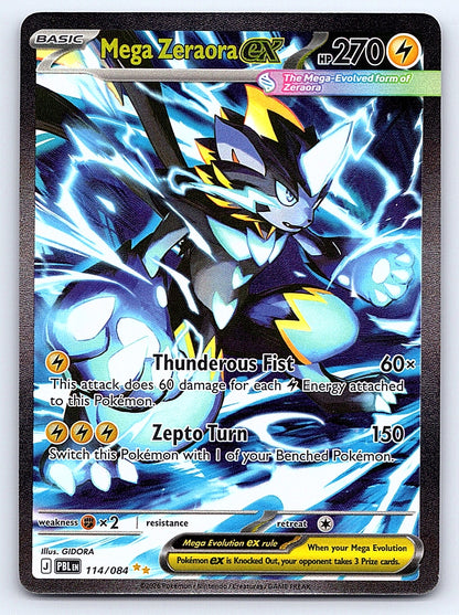 Mega Zeraora ex 114/084 – ME05: Pitch Black