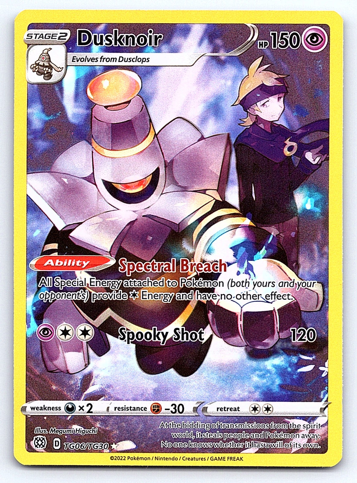 Dusknoir TG06/TG30 – SWSH09: Brilliant Stars Trainer Gallery