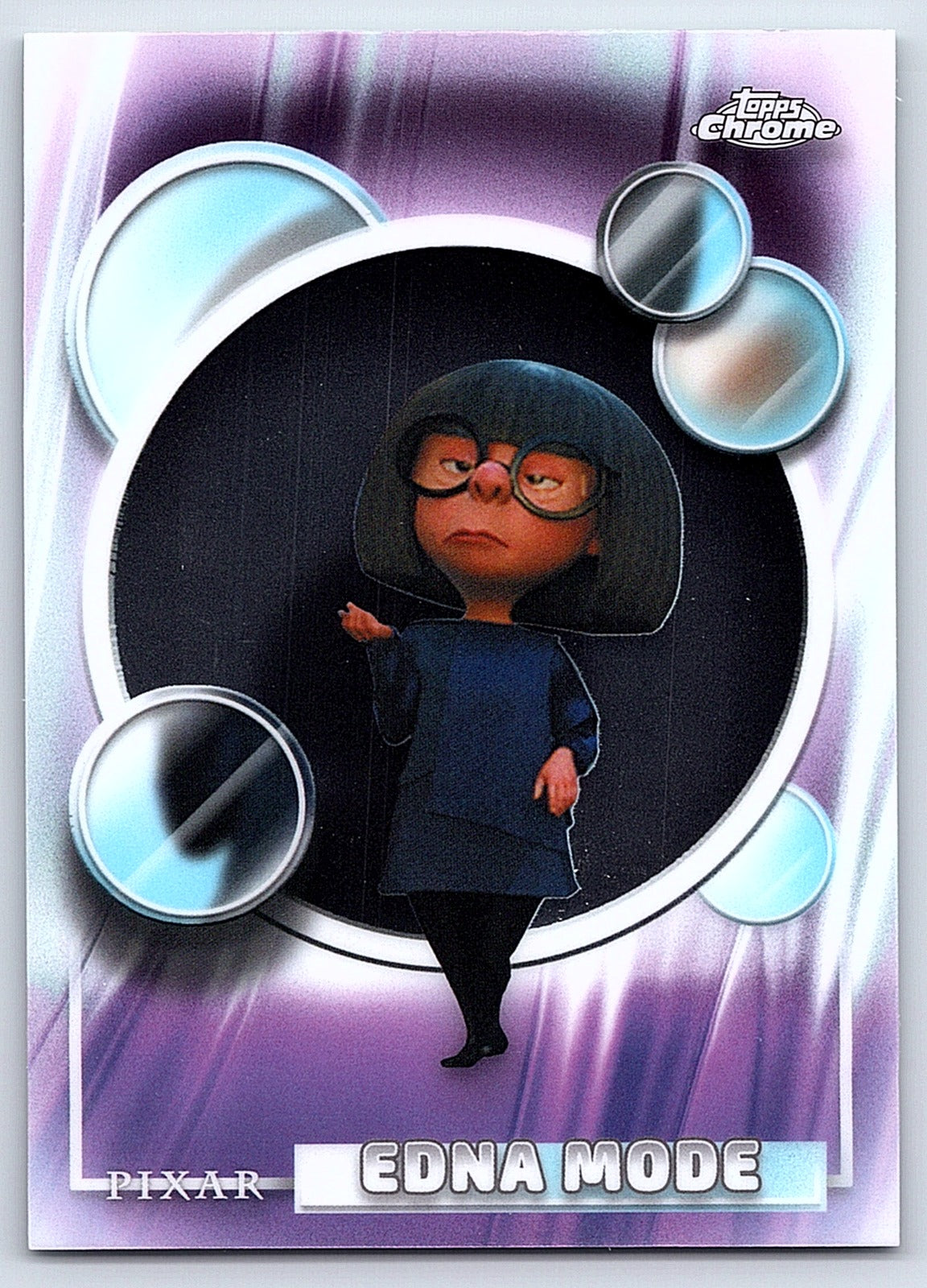Edna Mode #128 Base — Topps Chrome Disney