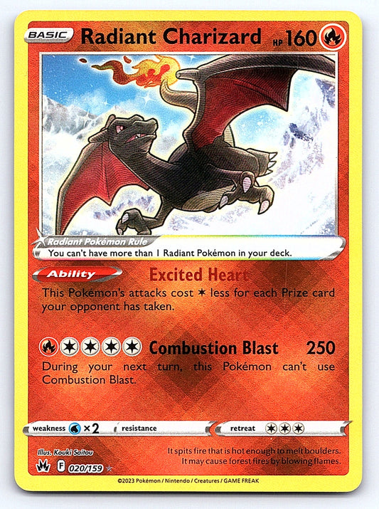 Radiant Charizard 020/159 – SWSH: Crown Zenith