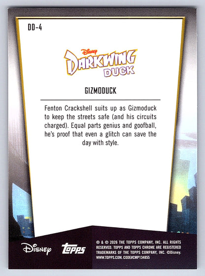 Gizmoduck #DD 4 Darkwing Duck 35th Anniversary — Topps Chrome Disney Darkwing Du