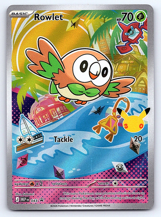 Rowlet 043 – ME: Mega Evolution Promo