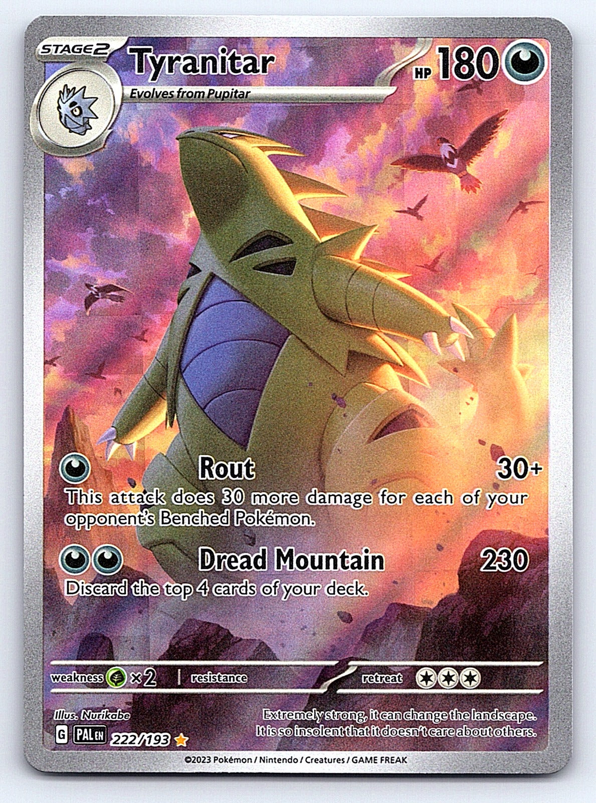 Tyranitar 222/193 – SV02: Paldea Evolved