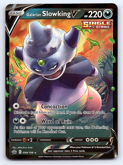 Galarian Slowking V 099/198 – SWSH06: Chilling Reign