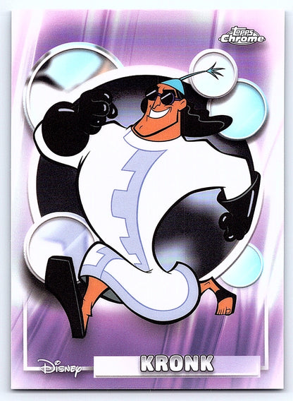 Kronk #18 Base — Topps Chrome Disney