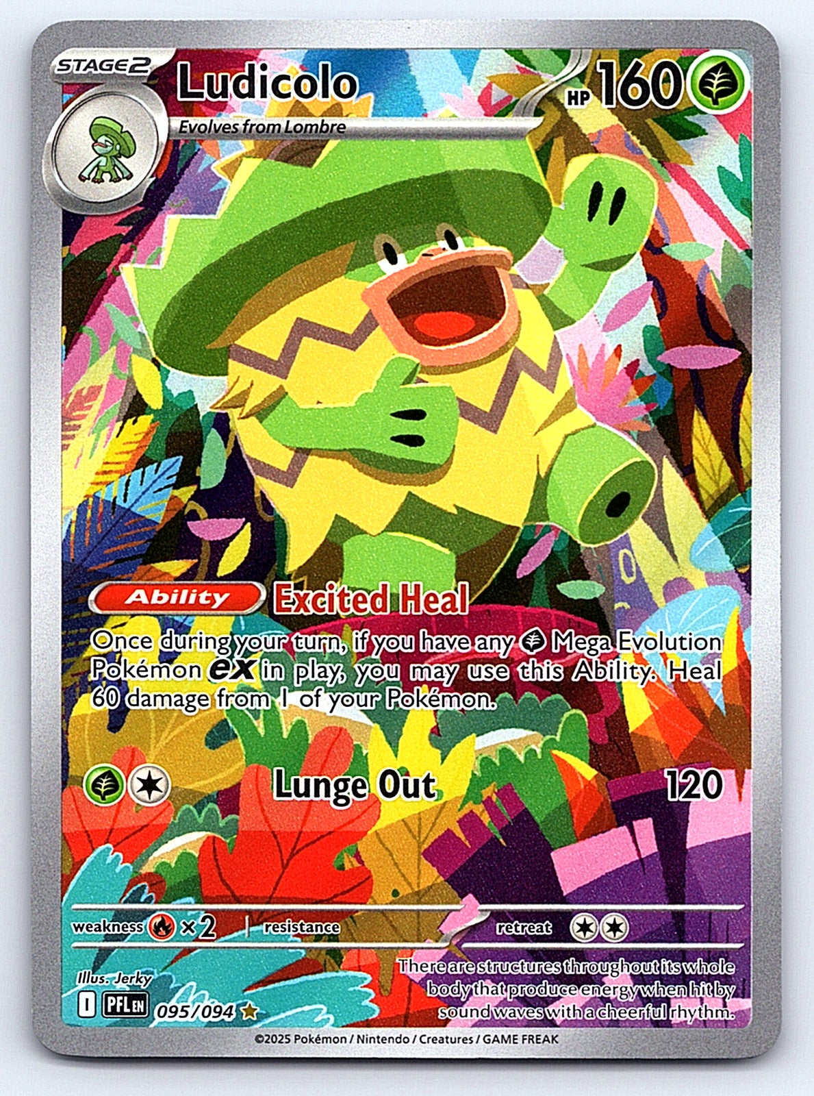 Ludicolo 095/094 – ME02: Phantasmal Flames