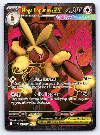 Mega Lopunny ex 115/094 – ME02: Phantasmal Flames