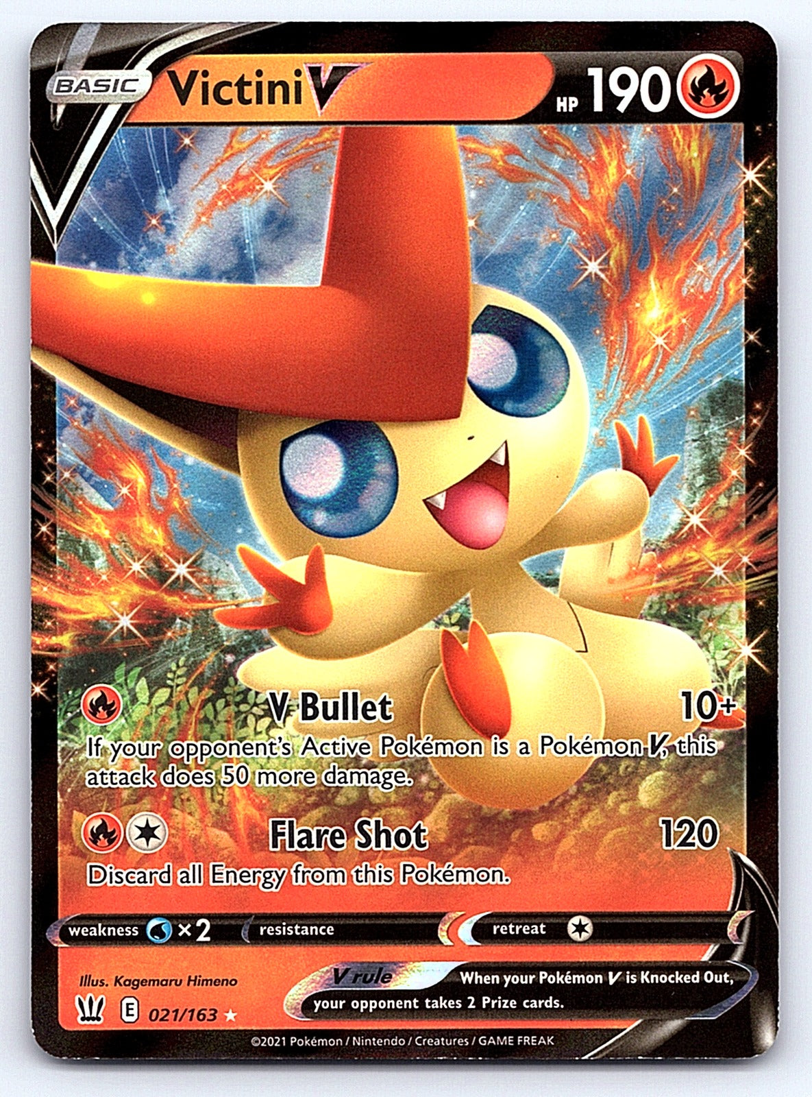 Victini V 021/163 – SWSH05: Battle Styles